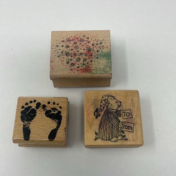 Bundle of miscellaneous rubber stamps - Picture 8 of 11